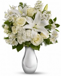 Faith Hill - Shimmering White Bouquet from Victor Mathis Florist in Louisville, KY